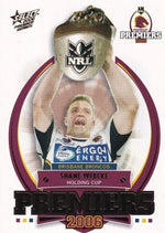 NRL Brisbane Broncos Premiers Limited Edition Card Set (2006)