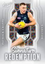 2024 AFL Footy Stars Signature Redemptions Submission