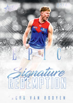 2025 AFL Footy Stars Hobby EPIC Black Signature Redemption Submission