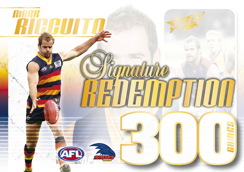 2024 AFL Legacy Ultimate Redemptions Submission (300 Games Signatures)