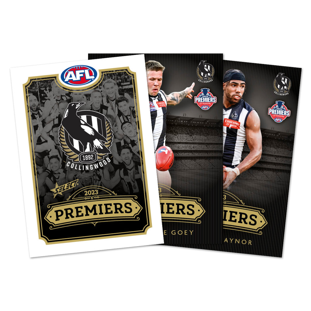 Collingwood Premiers Limited Edition Card Set (2023) – Select Cards