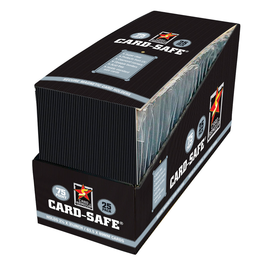Card Armour 75pt Magnetic Card Holders (Box of 25)