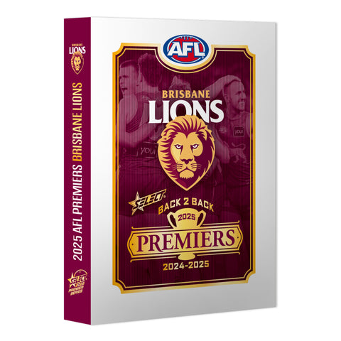 2025 AFL Brisbane Lions Premiers Limited Edition Card Set (PRE-ORDER)