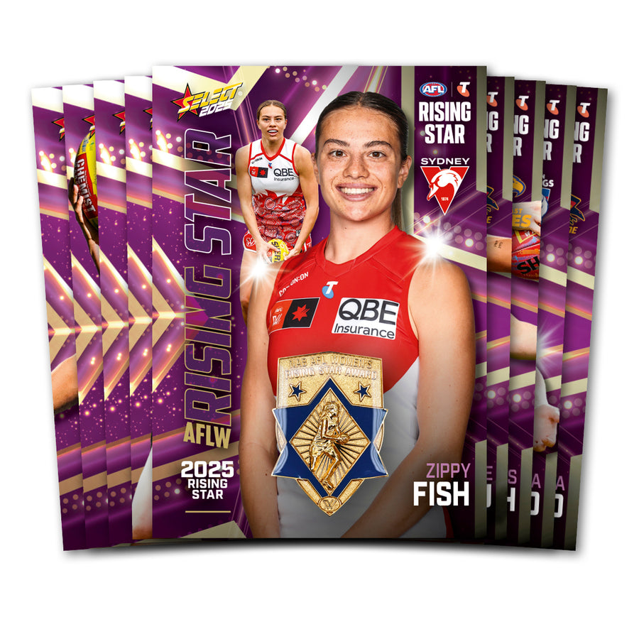2025 AFLW Rising Stars and Best & Fairest Limited Edition Set