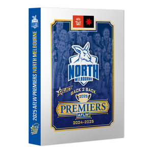 2025 AFLW North Melbourne Premiers Limited Edition Card Set