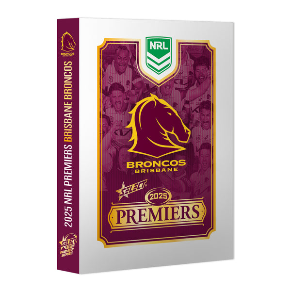 2025 NRL Brisbane Broncos Premiers Boxed Card Set