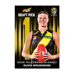 2025 AFLW Draft Pick Cards