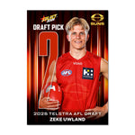2025 AFL Draft Pick Cards