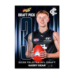 2025 AFL Draft Pick Cards