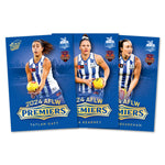 2024 AFLW North Melbourne Premiers Limited Edition Card Set