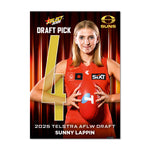 2025 AFLW Draft Pick Cards