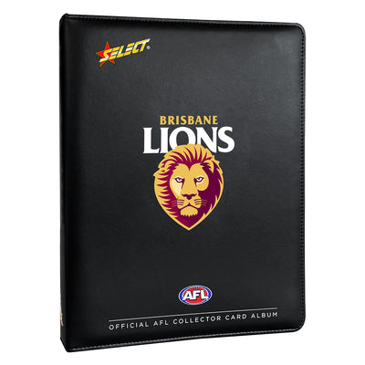 Official AFL Brisbane Lions Collector Card Album