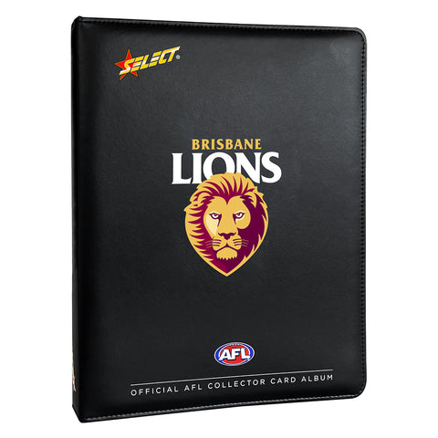 Official AFL Brisbane Lions Collector Card Album