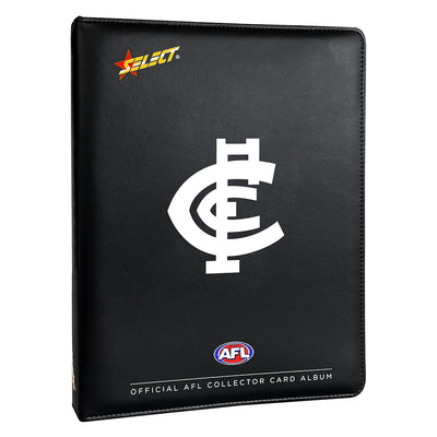 Official AFL Carlton Collector Card Album