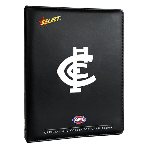 Official AFL Carlton Collector Card Album