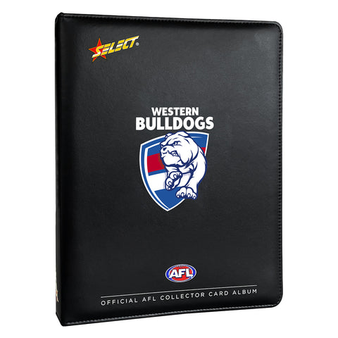Official AFL Western Bulldogs Collector Card Album