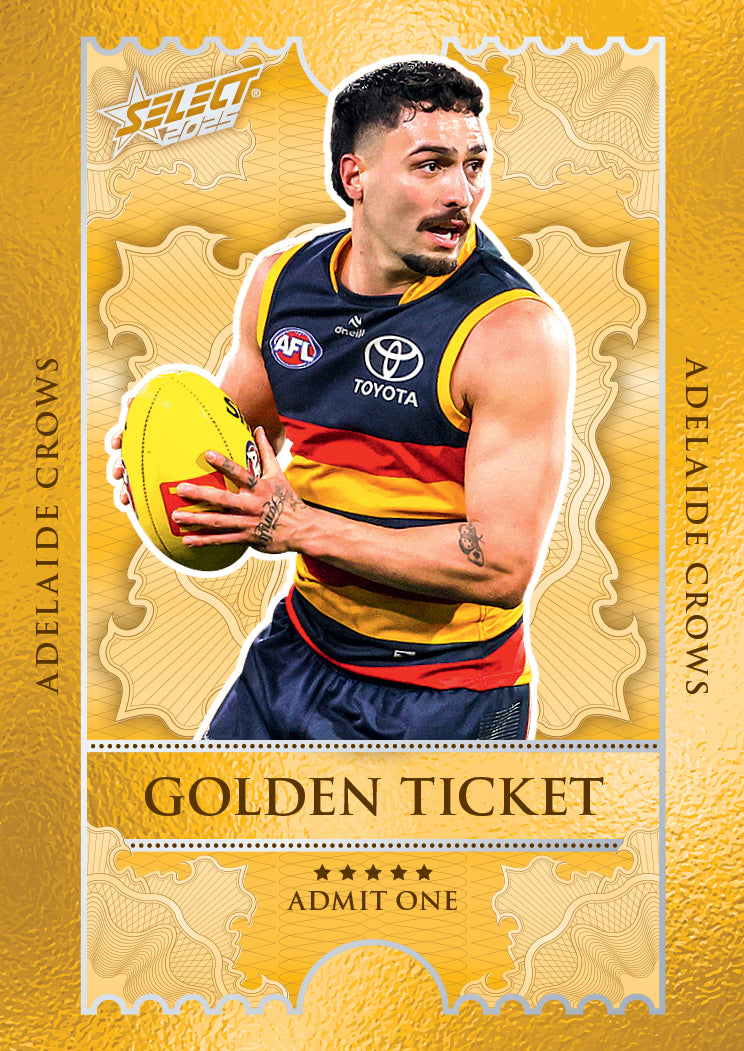 2025 AFL Footy Stars Golden Ticket Redemption