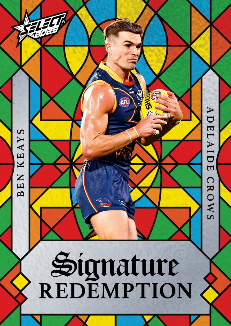 2025 AFL Footy Stars Luminous Myriad Signature Redemption Submission
