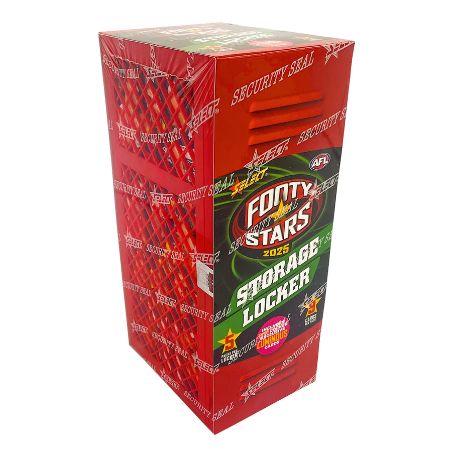Official AFL Cards Storage Locker + Free Packs