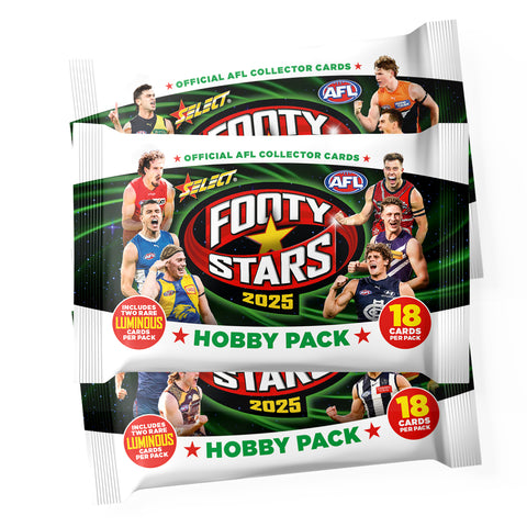 2025 AFL Footy Stars Hobby Pack