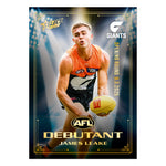 Official AFL 2025 Debutant Collector Cards