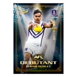 Official AFL 2025 Debutant Collector Cards