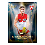 Official AFL 2025 Debutant Collector Cards