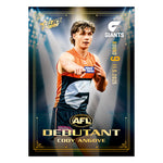Official AFL 2025 Debutant Collector Cards