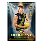Official AFL 2025 Debutant Collector Cards