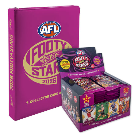 2026 AFL Footy Stars Box & Album Bundle