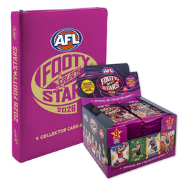 2026 AFL Footy Stars Box & Album Bundle