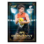 Official AFL 2026 Debutant Collector Cards