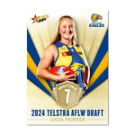2024 Telstra AFLW Draft Pick Cards