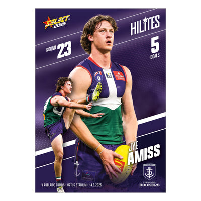 2026 AFL Hilites & Rising Star Cards