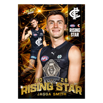 2026 Telstra AFL Rising Star - Jagga Smith - Carlton