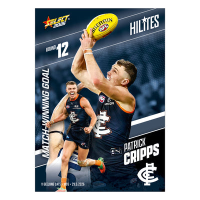 2026 AFL Hilites & Rising Star Cards