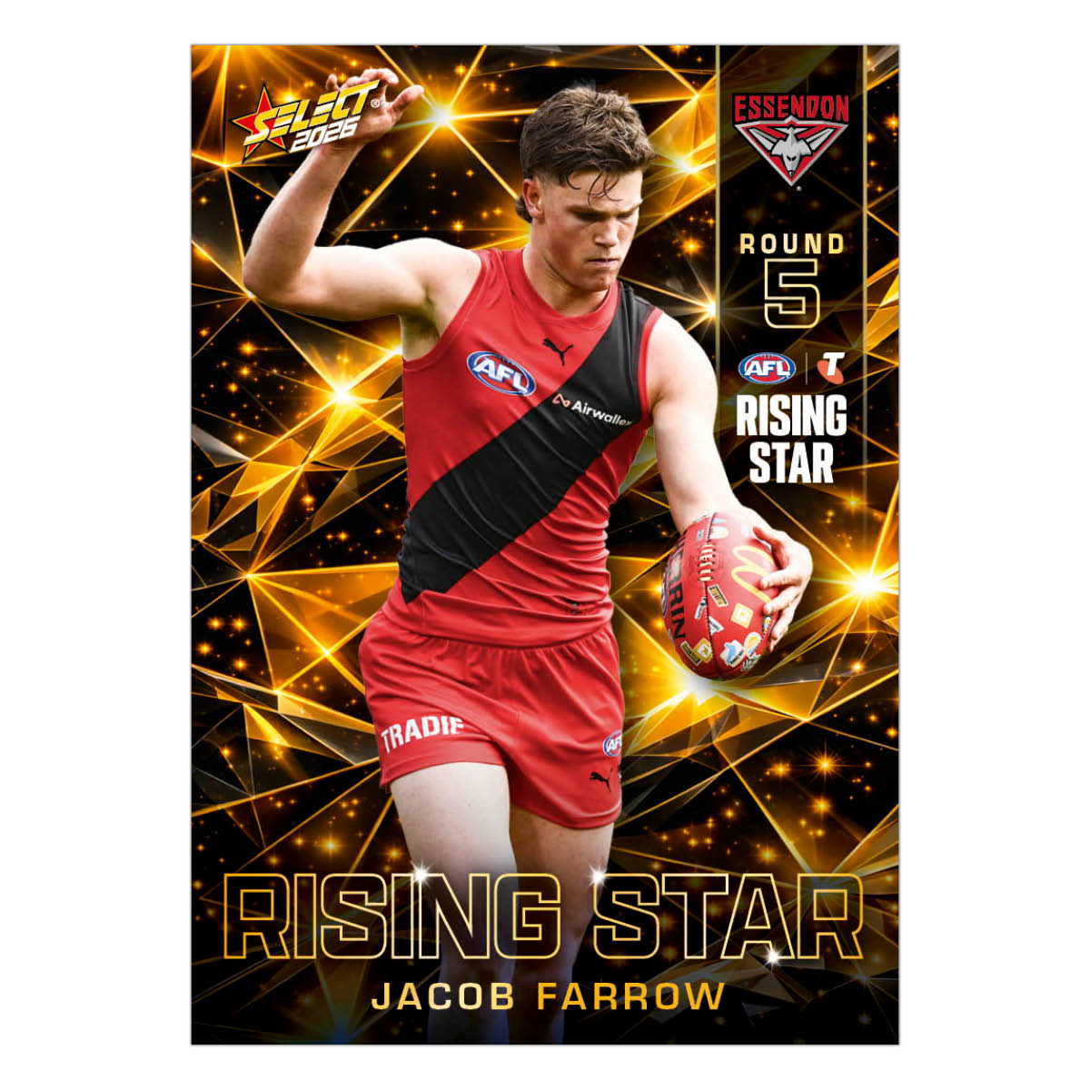 2026 AFL Hilites & Rising Star Cards – Select Cards
