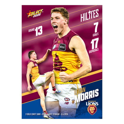 2026 AFL Hilites & Rising Star Cards