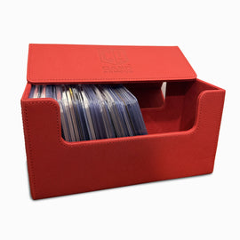 Select Card Armour Elite 120 Toploader Storage Box (Red)