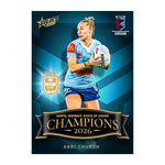 2026 Women's State of Origin Champions Card Set