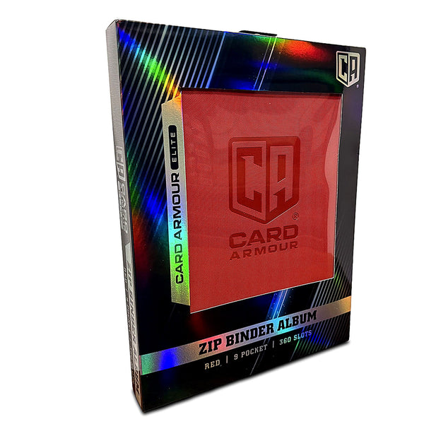 Card Armour Elite 9-Pocket Page Album (Red)