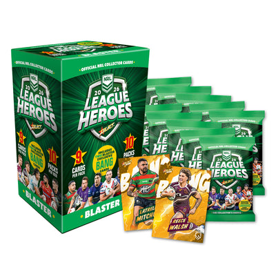 2026 NRL League Heroes Blaster Box