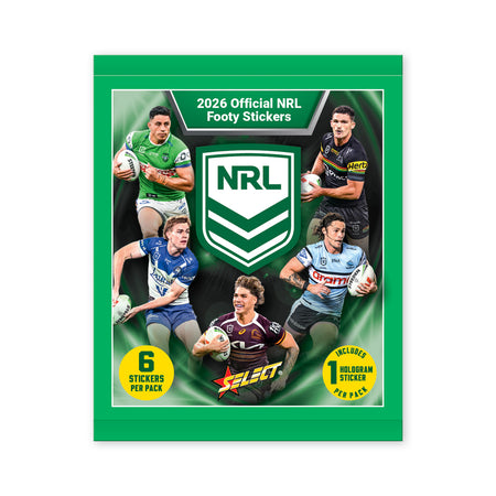 2026 Official NRL Footy Stickers Pack