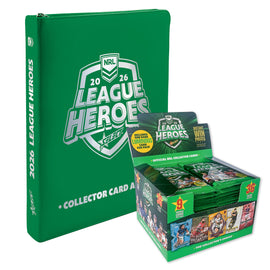 2026 NRL League Heroes Box & Album Bundle