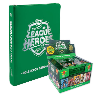 2026 NRL League Heroes Box & Album Bundle