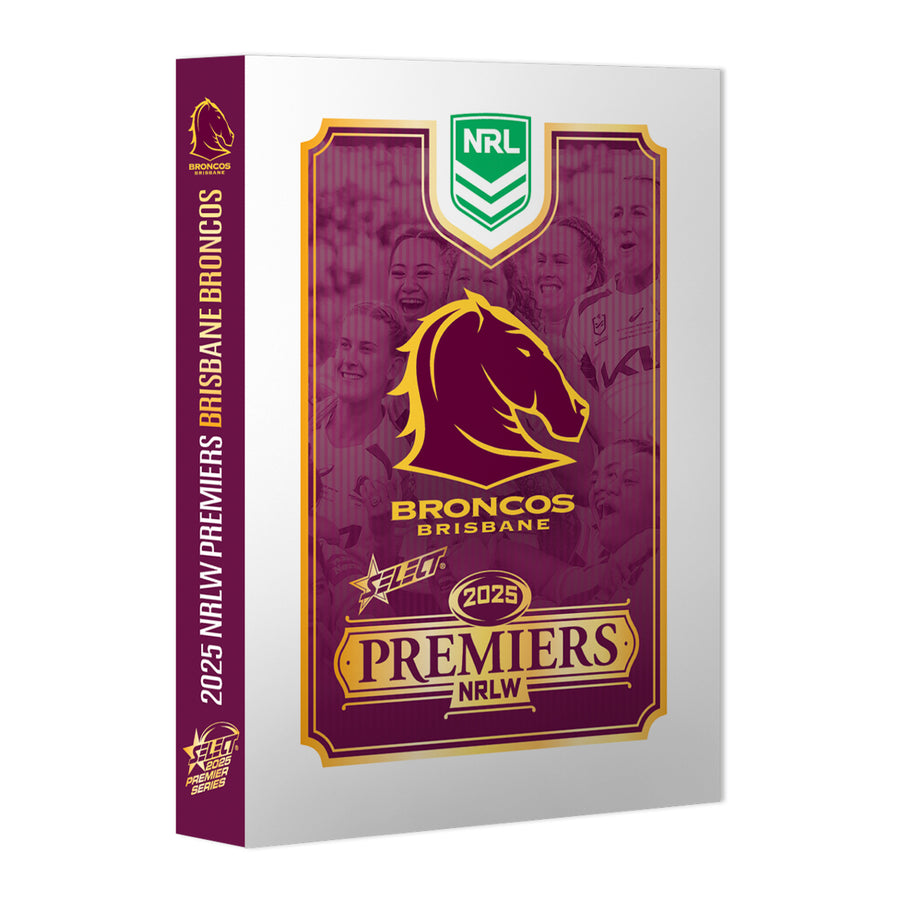 2025 NRLW Brisbane Broncos Premiers Limited Edition Card Set (PRE-ORDER)
