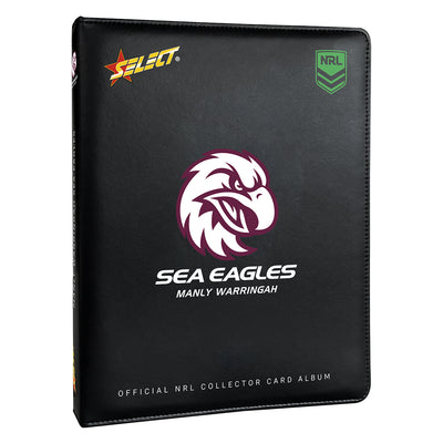 Official NRL Manly Warringah Sea Eagles Collector Card Album