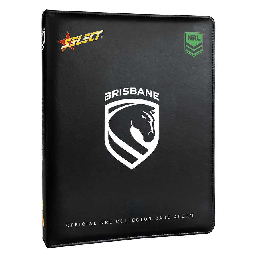 Official NRL Brisbane Broncos Collector Card Album