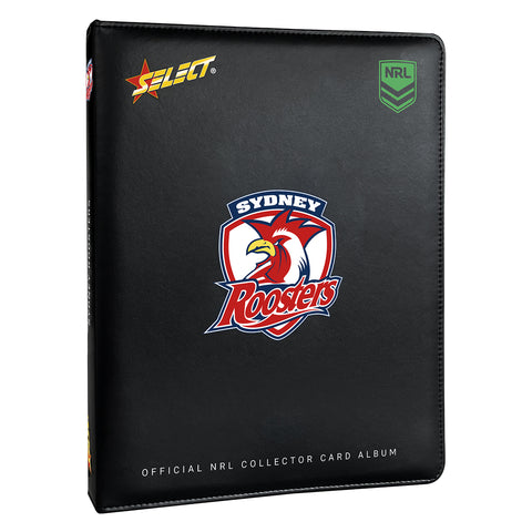 Official NRL Sydney Roosters Collector Card Album