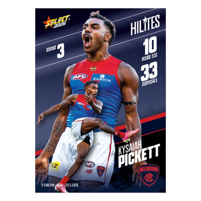 2026 AFL Hilites & Rising Star Cards